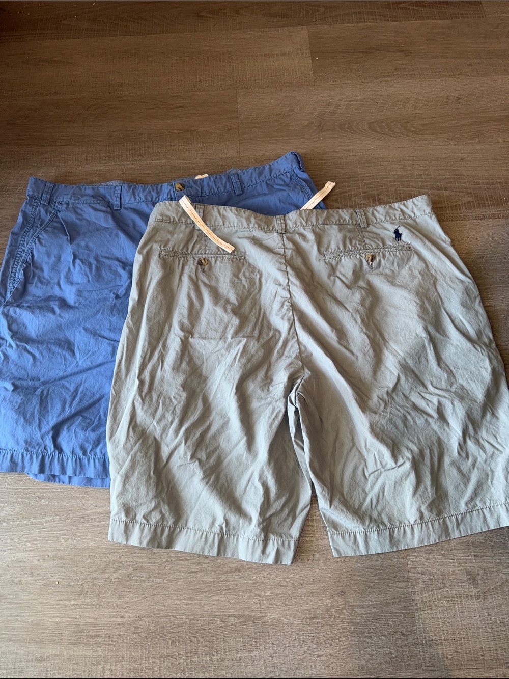 Polo Ralph Lauren Men's Shorts Bundle Size 42 Blue Taupe Khaki Chino Set Sz 42